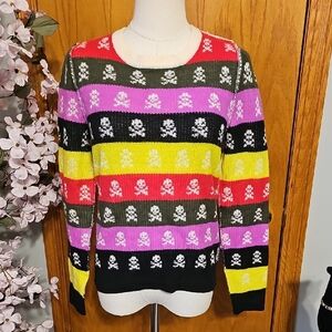 Anthropologie Multicolor Striped Sweater